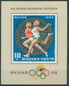 Ungarn 1968 Olympische Sommerspiele Mexiko Block 65 A postfrisch (C92437) - Picture 1 of 1