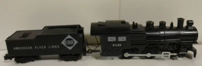 VINTAGE AMERICAN FLYER #21165 S GAUGE CASEY JONES ERIE RR SERVICED & TESTED - Image 1 of 4