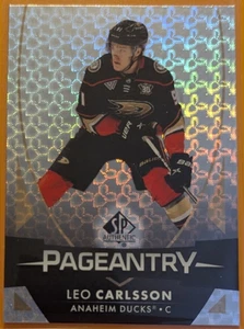 2023-24 Upper Deck SP Auténtico #P-78 Leo Carlsson Desfile Novato - Imagen 1 de 2
