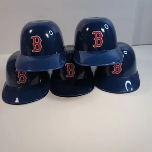 5 Vintage Boston Red Sox Mini Baseball Batting Helmet 5” Ice Cream Cup  MLB - Picture 1 of 9