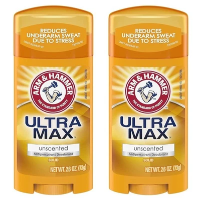 ARM & HAMMER ULTRAMAX Anti-Perspirant Deodorant Invisible Solid Unscented 2.6 oz - Image 1 of 4