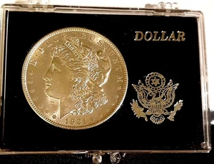 1921 - P GORGEOUS MORGAN SILVER DOLLAR UNCIRCULATED AUTHENTIC U.S. MINT COIN - Picture 1 of 2