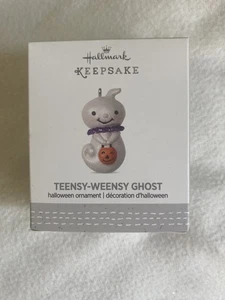 2017 Hallmark Andenken Teensy-Weensy Geist Halloween Ornament Miniatur - Bild 1 von 5