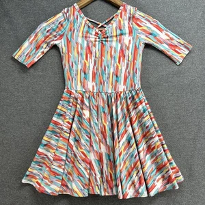 DOT DOT SMILE Colorful Twirling Dress Girls 5/6 Fun & Flirty Design - Picture 1 of 7