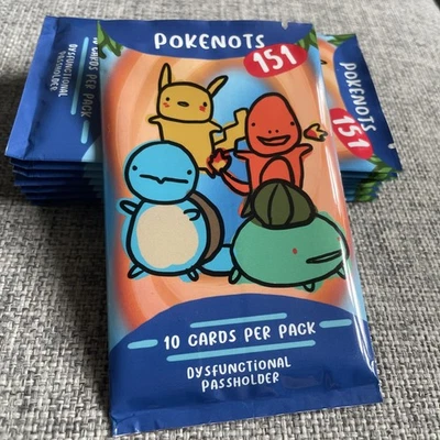Pokenot Pokenots 151 Booster Pack - Dysfunctional Passholder - Image 1 of 2