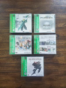 FINAL FANTASY PS1 PlayStation 1 Lot VII IX Tactics Anthology Chronicles - SEALED - Picture 1 of 15