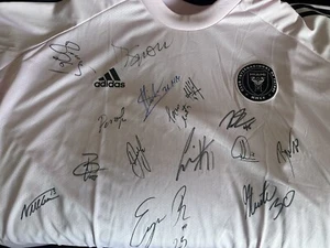 Inter Miami Training Top Signed By Players Of The 2022 Squad - Picture 1 of 5