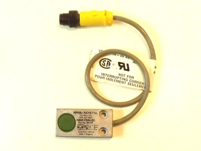 New Pepperl+Fuchs 905087 Type NBB5-F33M-E2-300MM-V12 Inductive Proximity Sensor - Image 1 of 4