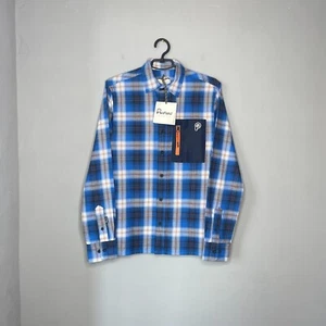 NEW Penfield Mens Plaid Pocket Button-Up Long Sleeve Shirt Size XS - Picture 1 of 8