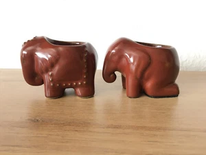 Partylite Teelichthalter Set Elefanten - Paar Afrika Savanne - Bild 1 von 5