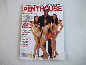 Penthouse Dec2005 Ron Artest-NBA Preview-Jelena Jensen-Gina Mond-Bella Starr-18+ - Picture 1 of 11