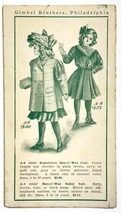 Gimbel Brothers Women's and Children's Apparel Illustrated Fold Out Catalog - Picture 1 of 11