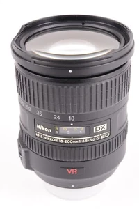 Nikon AFS 18-200mm f/3.5-5.6G ED DX VR Wide Angle Telephoto Camera Lens #T-70892 - Picture 1 of 10