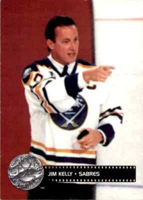 1991-92 Pro Set Platinum Jim Kelly #293 - Image 1 of 2