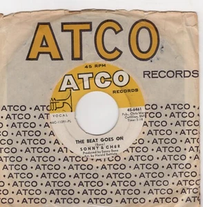 Sonny & Cher – The Beat Goes On 1967 ATCO Pop Rock VG+ - Picture 1 of 2
