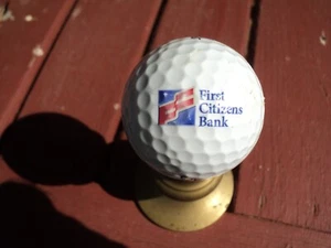 LOGO GOLF BALL - TITLEIST- FIRST CITIZENS BANK - AAAA - Picture 1 of 2