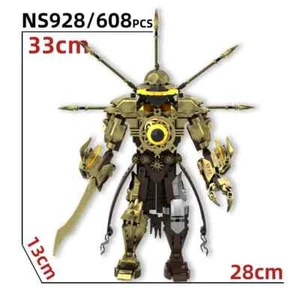 Skibidi Toilet Ancient Gold Titan Clock Evil God Building Blocks Puzzle Toy Gift - Picture 1 of 5