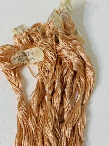 Antique FILO FLOSS Silk Embroidery Floss -Shade of Peach ~ JAPAN ONE SINGLE SKE Cover