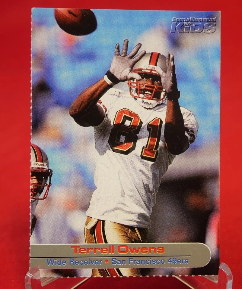 Terrell Owens Sports Illustrated For Kids 2002 Trading Card #201 - Image 1 of 1