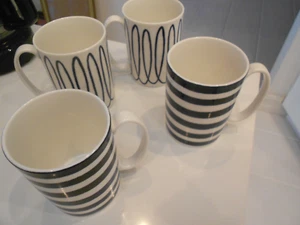 Kate Spade/Lenox 4 Tassen Set Charlottestreet West 4" hoch - Bild 1 von 6