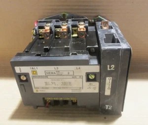 NEW SQUARE D 8502SDO3V02S CONTACTOR SERIES A NEMA SIZE 2 200/230VAC 60HZ - Picture 1 of 9