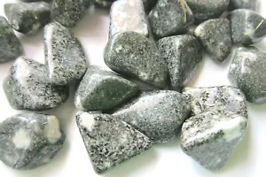 1X Stonehenge Preseli Trommelstein 25-30 mm Reiki Heilung Kristall vergangene Leben - Bild 1 von 7