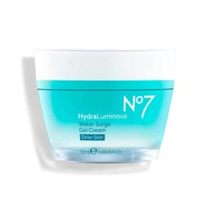 No7 Hydraluminous Water Surge Gel Cream - Face Moisturizer with Vitamin C + - Picture 1 of 3