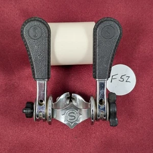 Simplex Downtube F/R Shifter Set Friction Clamp-On NOS S52 - Picture 1 of 3