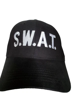 Boné SWAT Officer preto ajustável bordado por Eagle Crest - Imagem 1 de 4