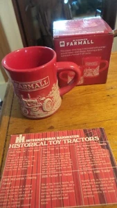 Vintage McCormick Farmall, International Harvestor DINER MUG F-20,Red - Picture 1 of 4