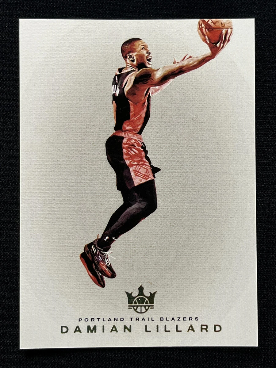 2021-22 Panini Court Kings Damian Lillard #19 Blank Slate Blazers Case Hit SSP