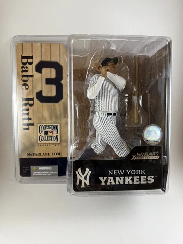 McFARLANE SPORTS PICKS COOPERSTOWN SERIES 2 NY YANKEES BABE RUTH HALL OF FAME Cover
