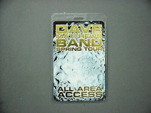 Pass backstage Dave Matthews Band laminato autentico tour primaverile 2002 - Foto 1 di 1