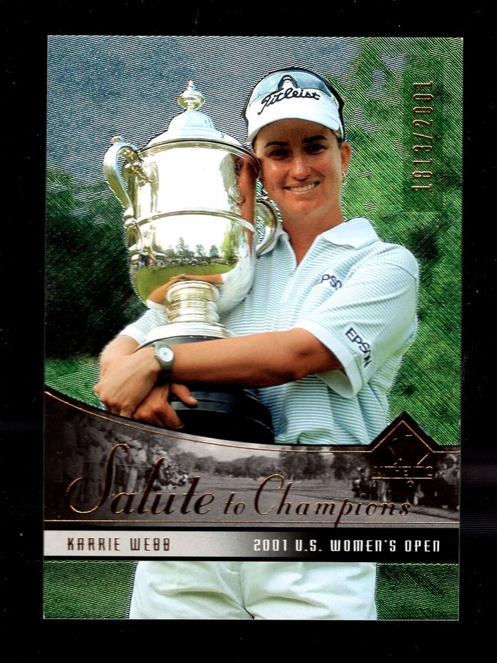 SP 2004 auténtico saludo a los campeones #84 Karrie Webb 1813/2001 Foto 1 de 1