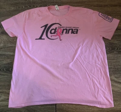Camiseta Donna 10K Rosa Claro Concientización sobre el Cáncer de Mama - Jacksonville, Florida XL Foto 1 de 4
