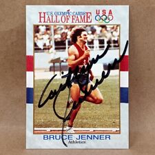 1991 US Olympic Hall of Fame #33 Caitlyn Jenner (Bruce Jenner) SIGNED Autograph