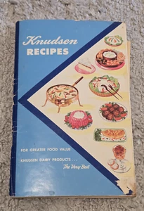1955 Knudsen RECIPES Vintage Cook Book Knudson Dairy Products California - Picture 1 of 3