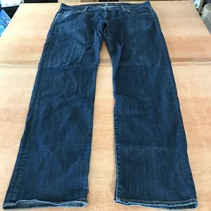 Jeans Carsen uomo 7 for all Mankind 40x33 blu vita media lavaggio scuro elasticizzato - Foto 1 di 14