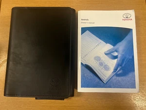 MANUAL DEL PROPIETARIO Y CARTERA TOYOTA AVENSIS 2009-2015 MANUAL **ENVÍO GRATUITO** - Imagen 1 de 1