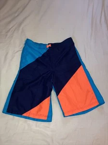 Boys Op Swim Shorts Size XXL/18 Blue - Picture 1 of 13