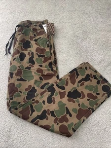 Vans Elastic Waist Pants Men's Size: Small Official Camo Drawstring New W Tags - Picture 1 of 11