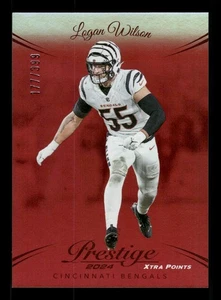 Logan Wilson 2024 Panini Prestige Xtra Points #61 Cincinnati Bengals - Picture 1 of 2