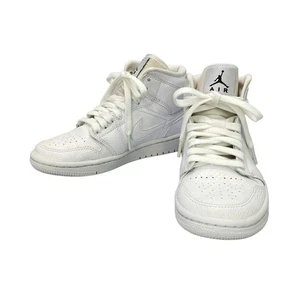 Nike Middle Cut Sneaker Air Jordan 1 MID BQ6472-110 Womens Size 22.0 (XS) 88a8f - Picture 1 of 9
