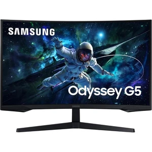 SAMSUNG ODYSSEY G5 - G55C MONITOR DA GAMING CURVO 32'' FULL HD - LS32CG552EUXE - Foto 1 di 8
