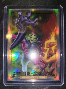 Super Skrull #84 (Rainbow) 2024 Skybox - Marvel Masterpieces Platinum 92 - Picture 1 of 2