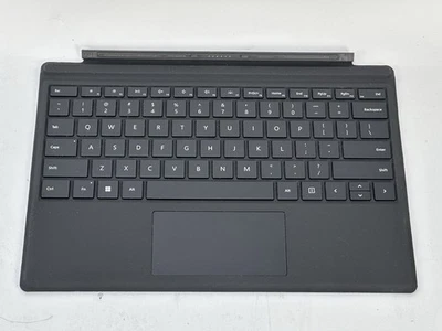 Microsoft Surace Pro 4 5 6 7 7+ Plus Type Cover 1725 Keyboard Eng Black - Image 1 of 4
