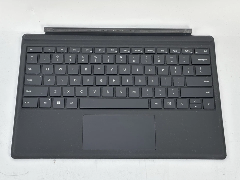 Microsoft Surace Pro 4 5 6 7 7+ Plus Tipo Cubierta 1725 Teclado Eng Negro Foto 1 de 4