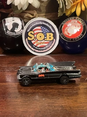 CORGI Whizzwheels 1966 Batman & Robin Batmobile Black Diecast USED EX Condition - Image 1 of 4