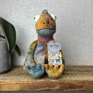Jellycat Colin Chameleon - Jellycat Multicoloured Lizard Soft Toy - Medium 12" - Picture 1 of 12