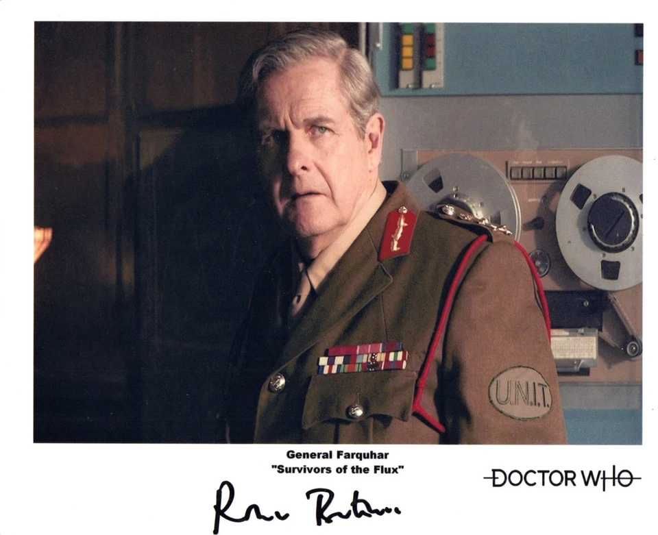 Impresión fotográfica automática de Doctor Who Riobert Bathurst "General Farquhar" Foto 1 de 1